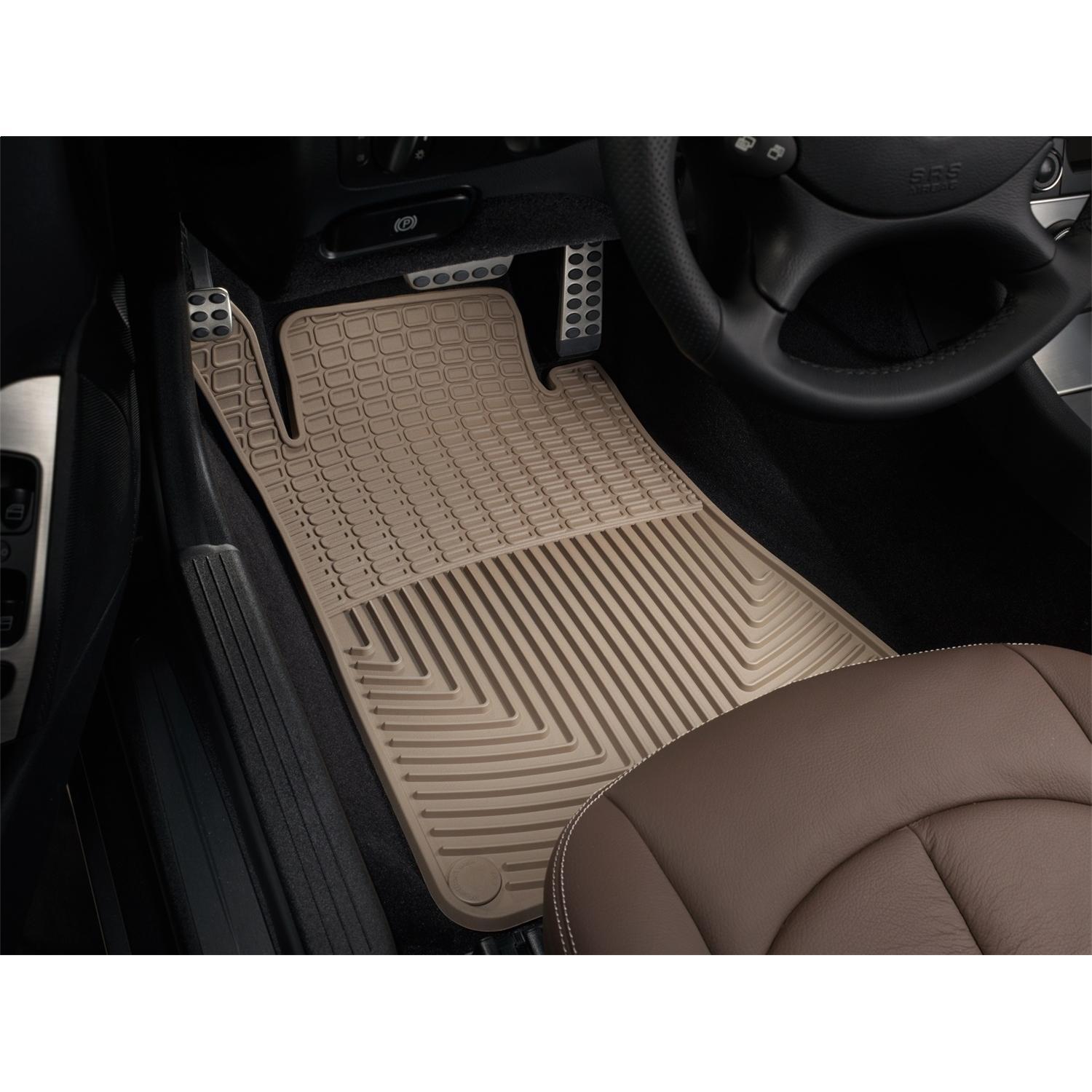 Weathertech RubberMats Tan Front Floor Mat Set W112TN