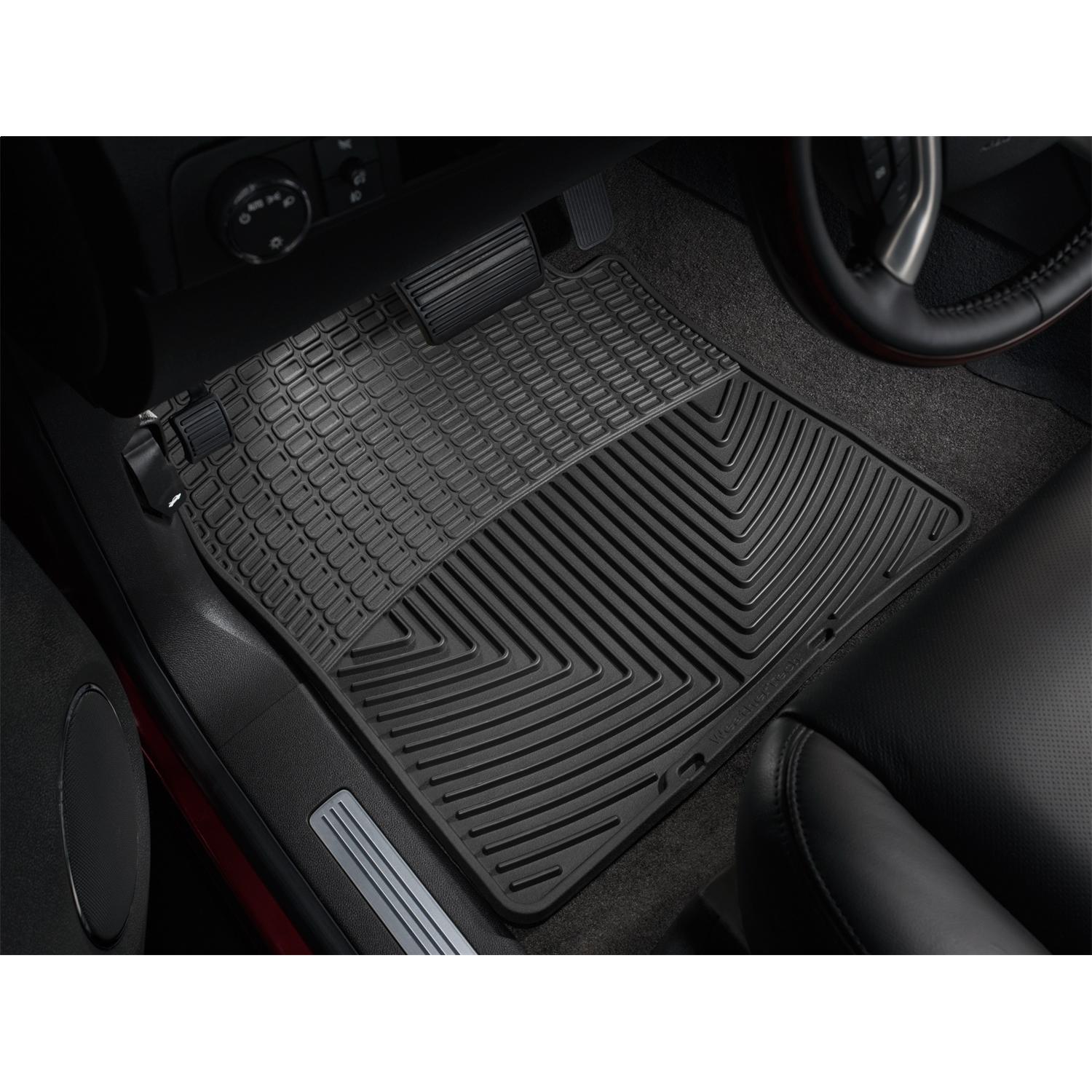 Weathertech All-Weather Black Front Floor Mat Set W72