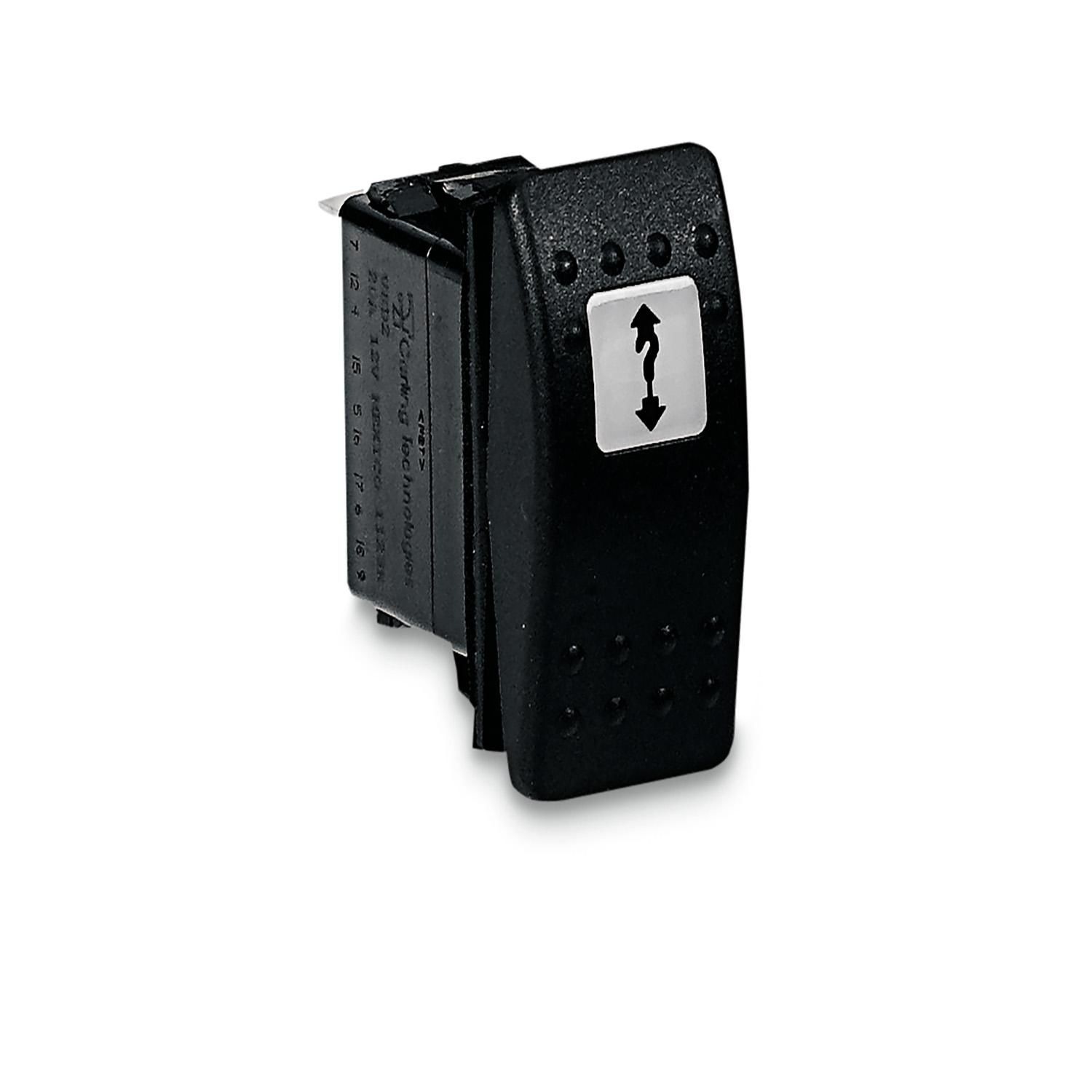 Warn Illuminated Dash Mounted Rocker Switch Kit for Powersport Winch