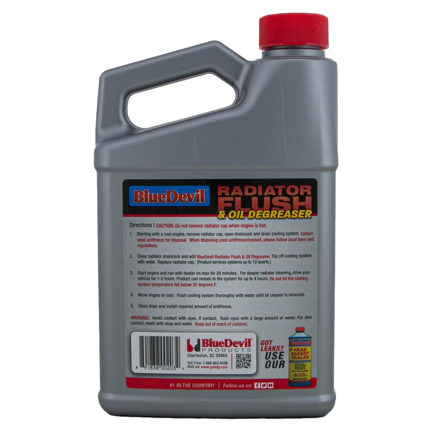 Blue devil radiator flush discount