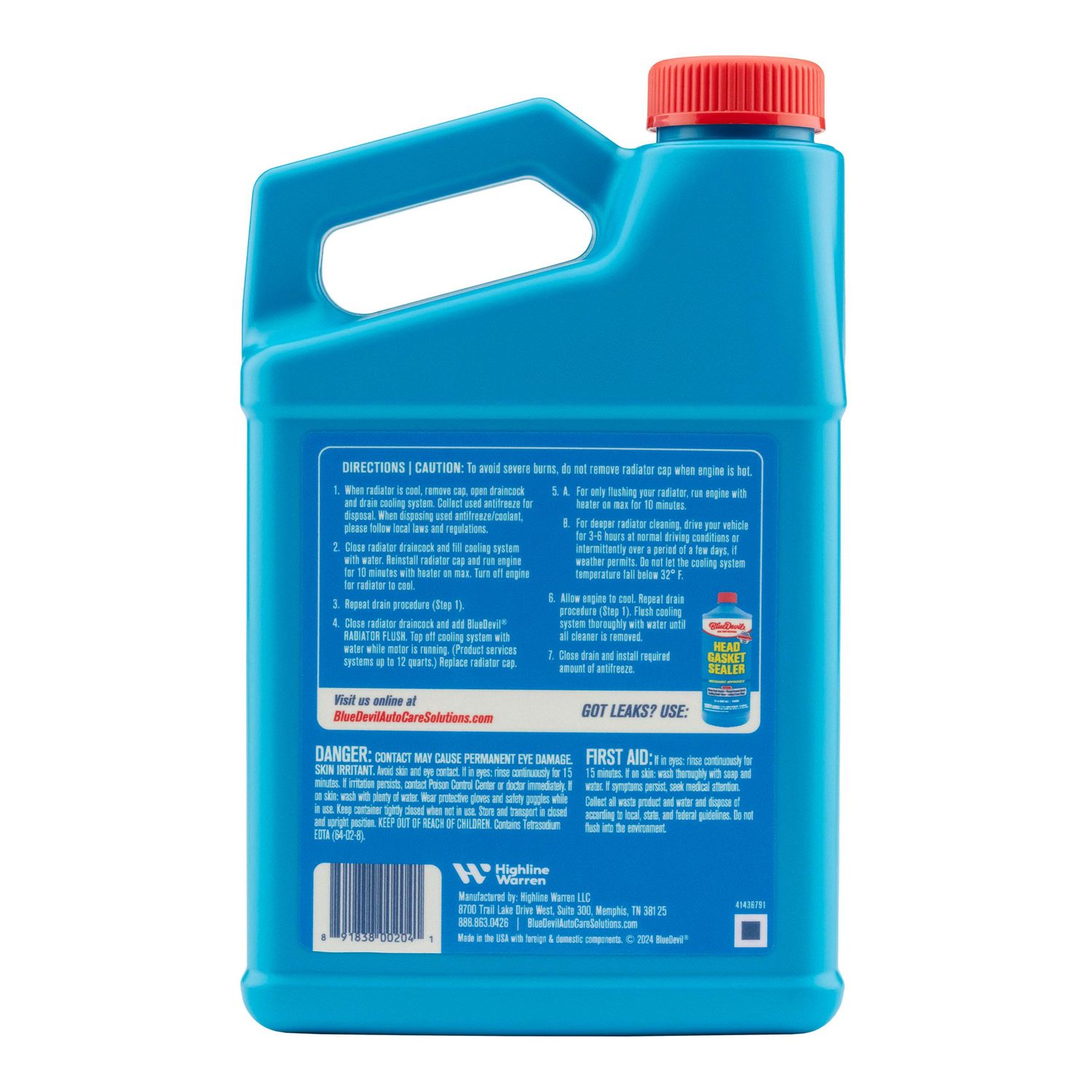 BlueDevil Radiator Flush 32oz