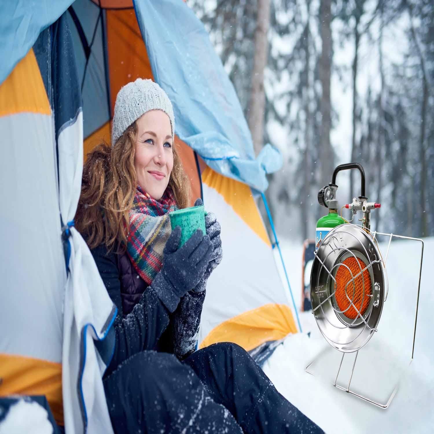FLAME KING Multi Use Portable Cooker and Heater, Propane Cylinder not Included