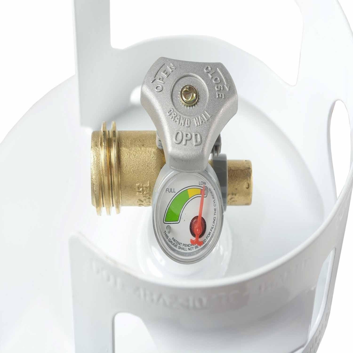 FLAME KING 20lbs Propane Cylinder Tank with OPD and Gauge