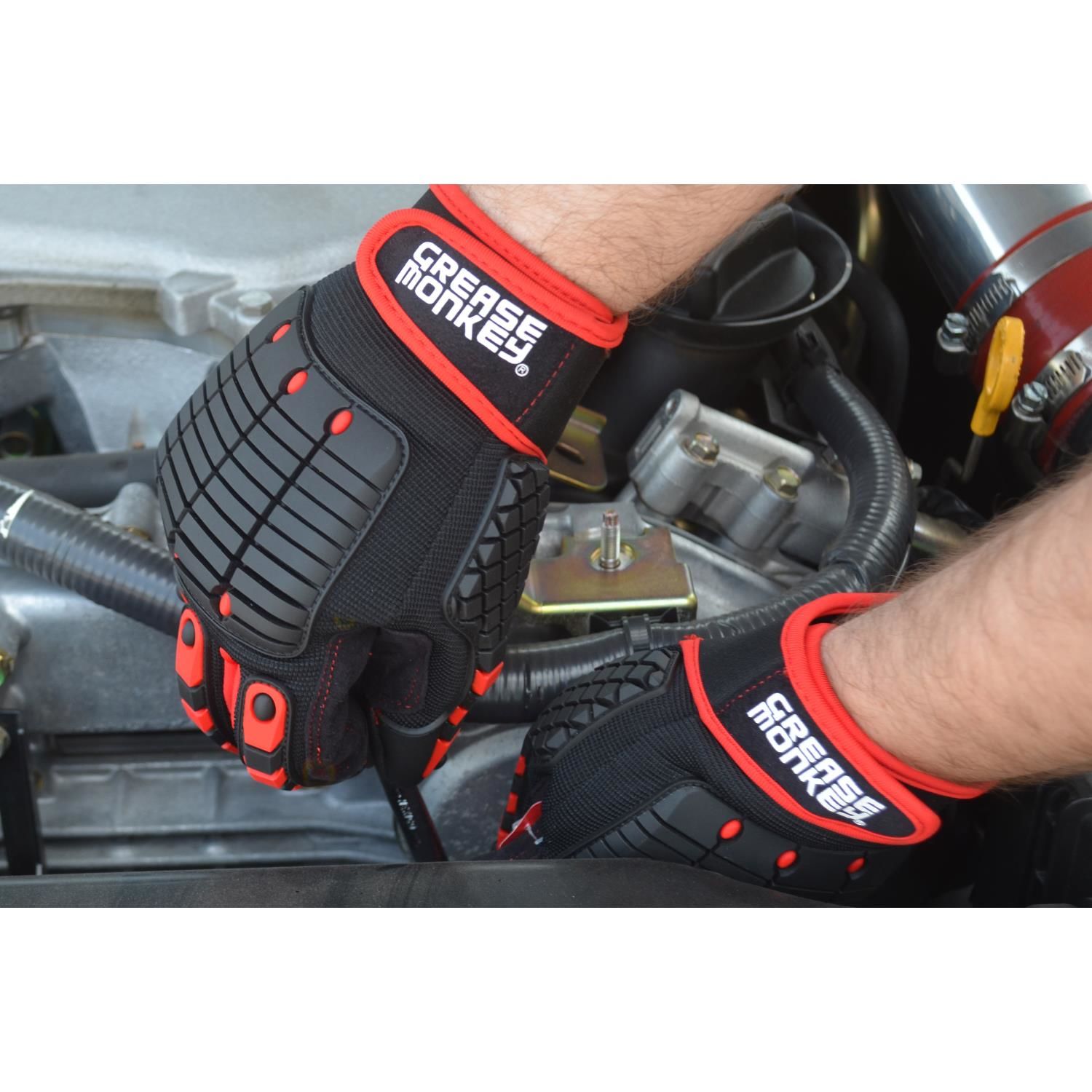 Grease Monkey Guantes Tacticos, Tamano Mediano