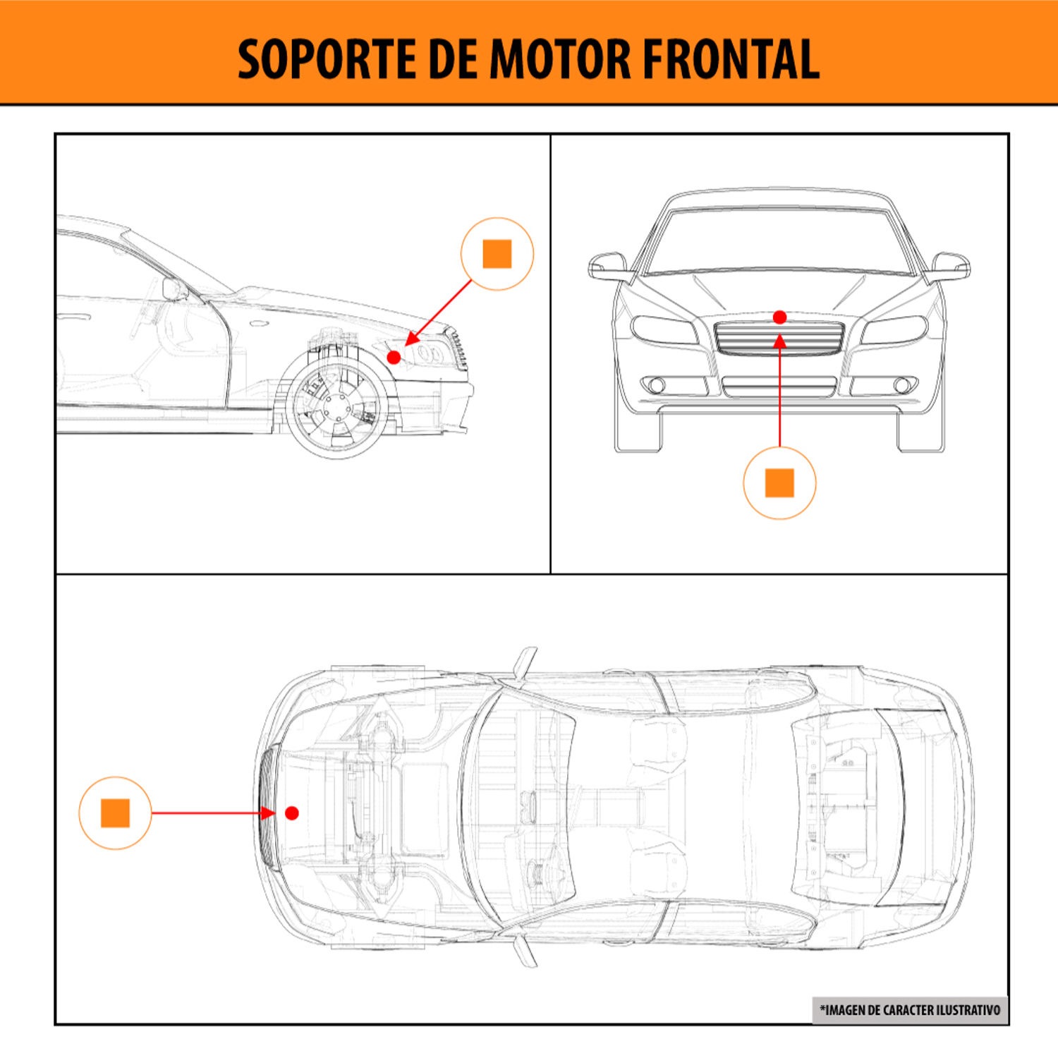 Duralast Soporte De Motor 6661-B