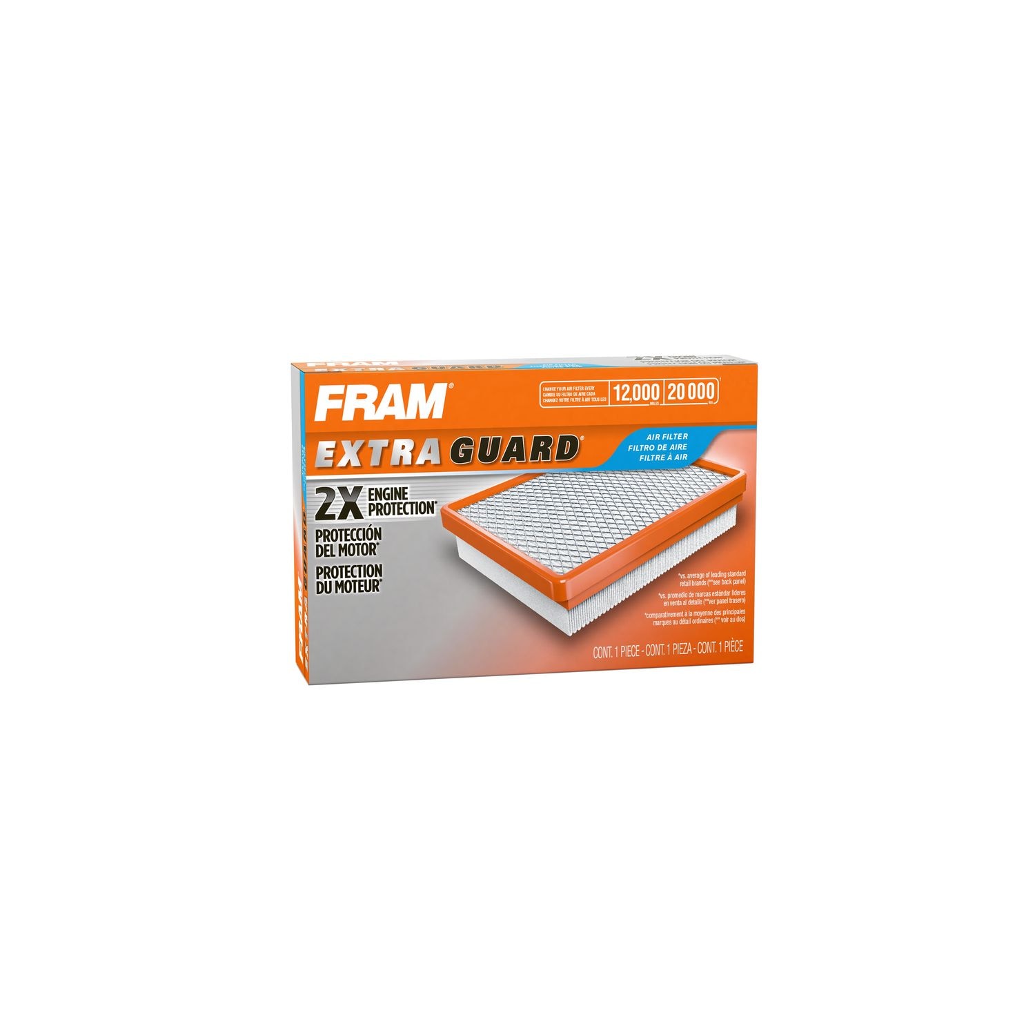 Fram Filtro Aria per Jeep Wrangler JK 3.6L 3.8L V6 2007-2015