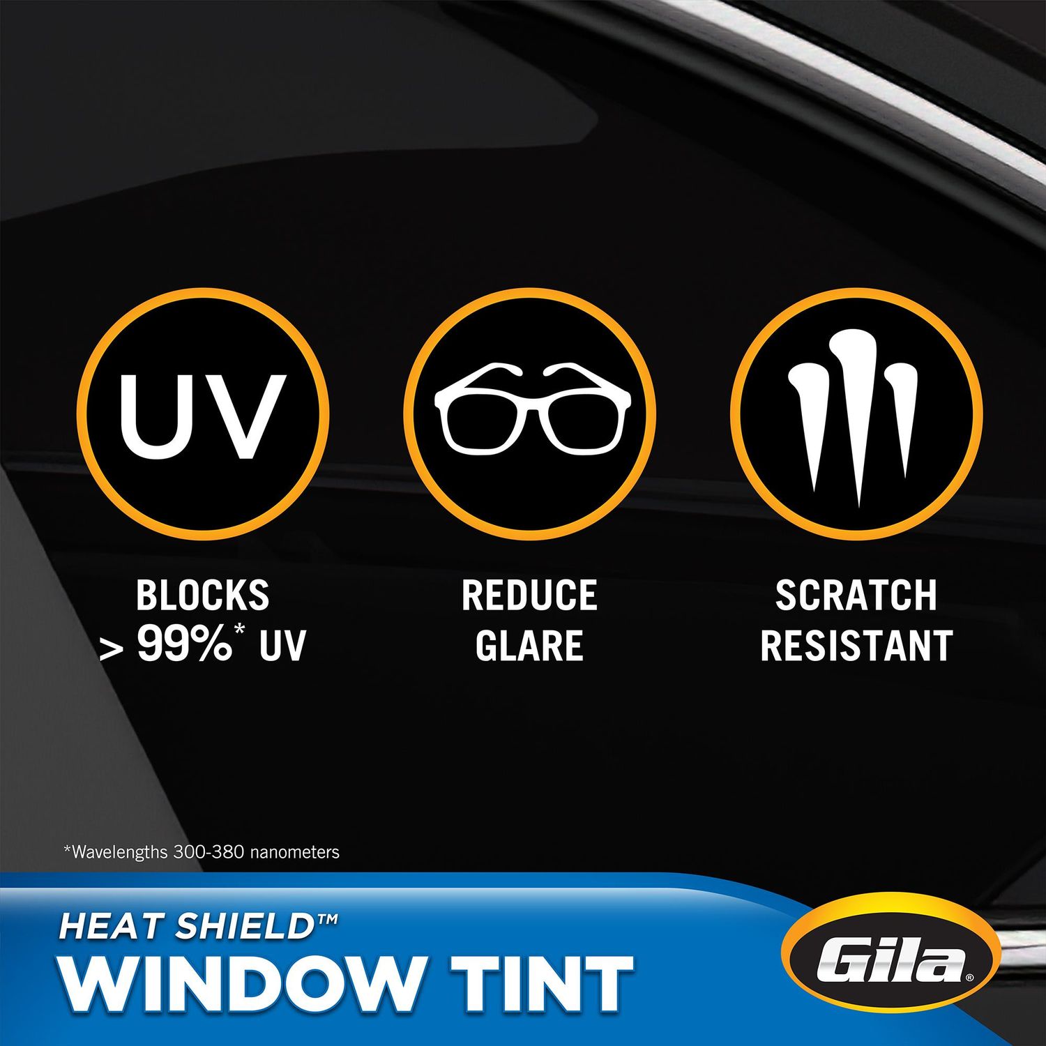 Gila Polarizado para Ventana de 24 Pulgadas x 78 Pulgadas Negro 20% Resistente a los Rayones