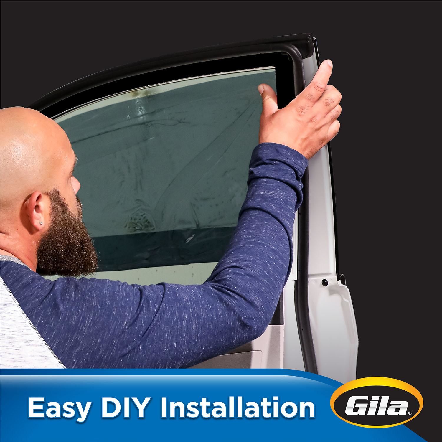 Gila Polarizado para Ventana de 24 Pulgadas x 78 Pulgadas Negro 20% Resistente a los Rayones