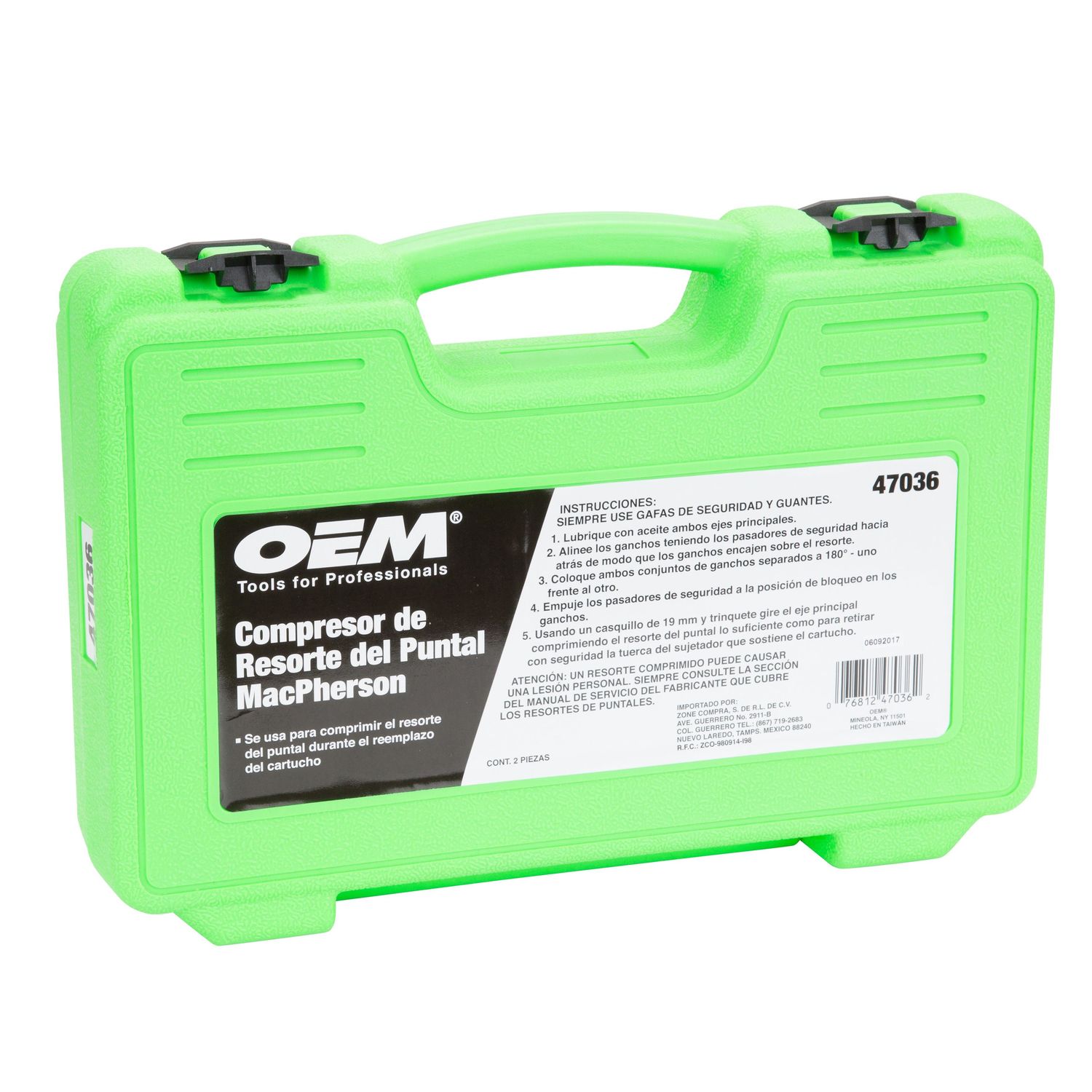 OEMTOOLS 47036 Compresor de Muelles MacPherson 