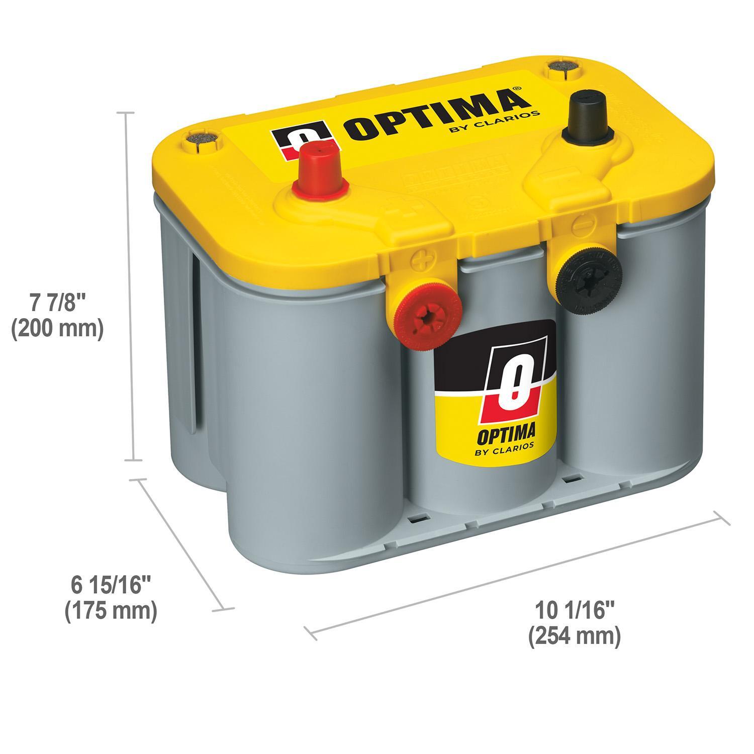 Bateria AGM Grupo BCI Yellow Top 34 750 CCA OPTIMA D34-78