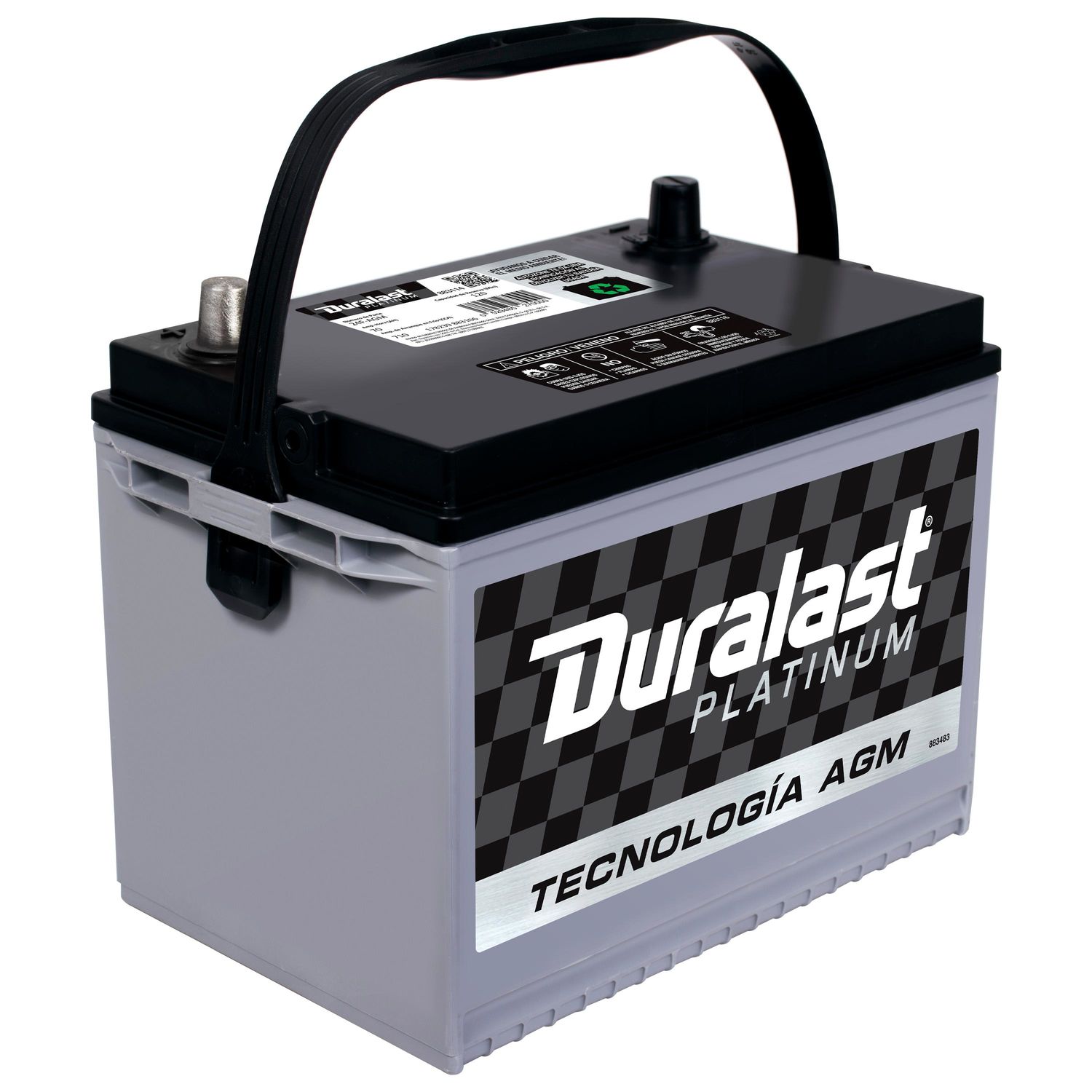 Bateria Duralast Platinum AGM Grupo BCI 24F 710 CCA 24FAGM