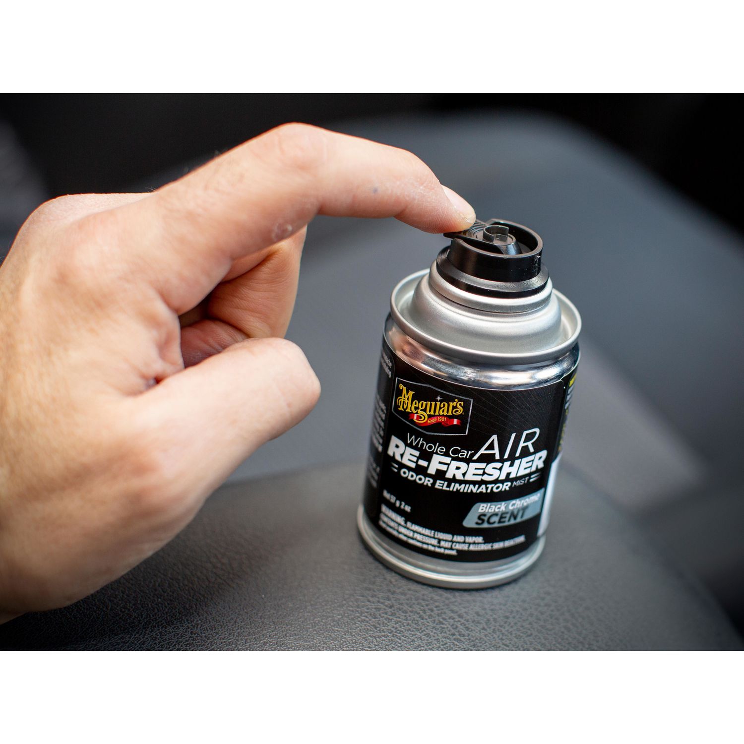 Meguiar's Eliminador de olores en spray black chrome Meguiars Whole Car