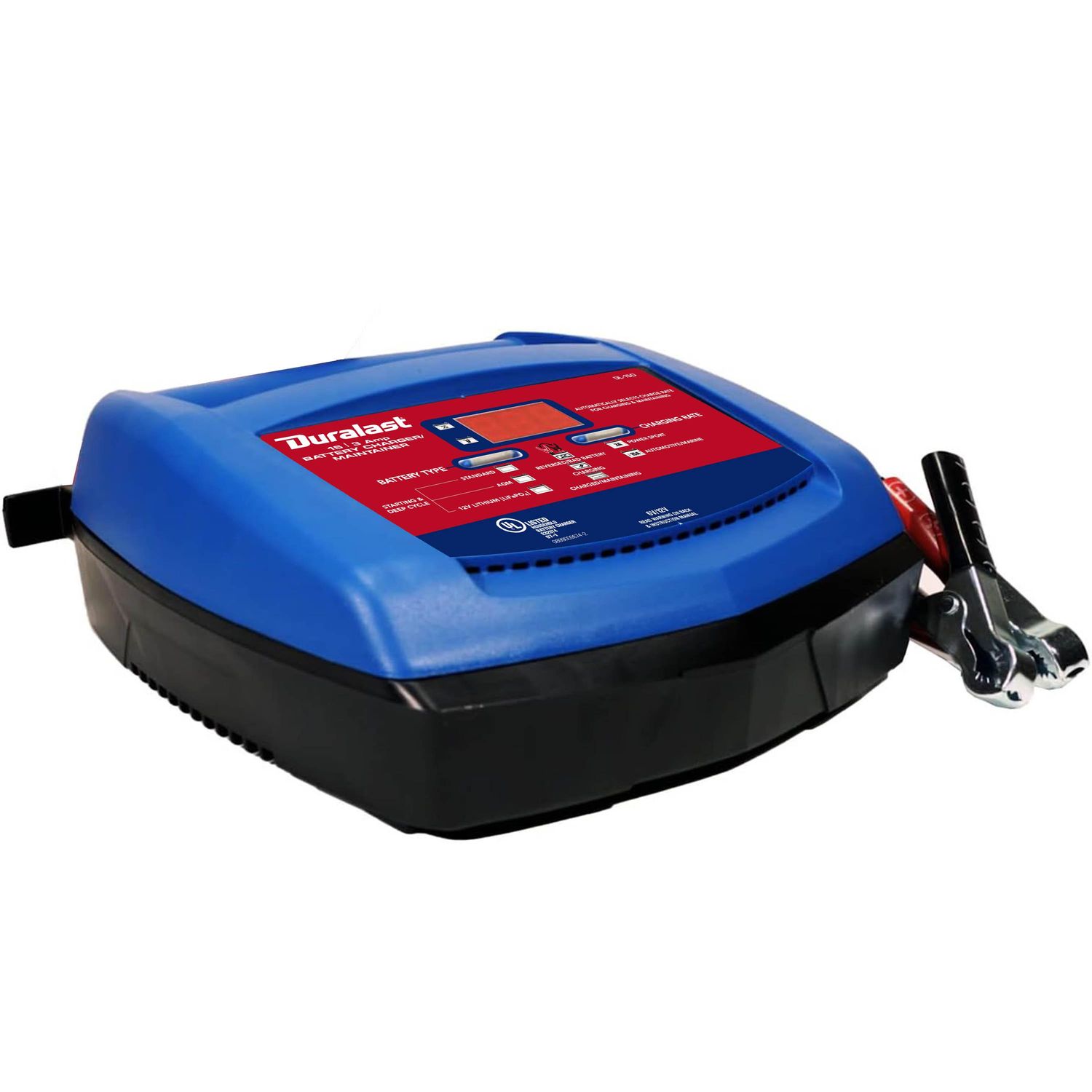 Cargador de Bateria Duralast de 15 Amps y 6 a 12 Volts DL-15D