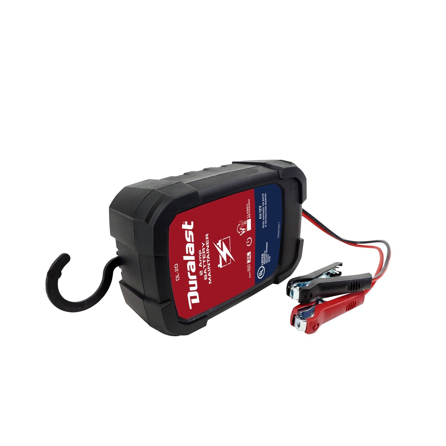 Cargador y Mantenedor de Bateria Duralast de 2 Amps y 6 a 12 Volts DL2D