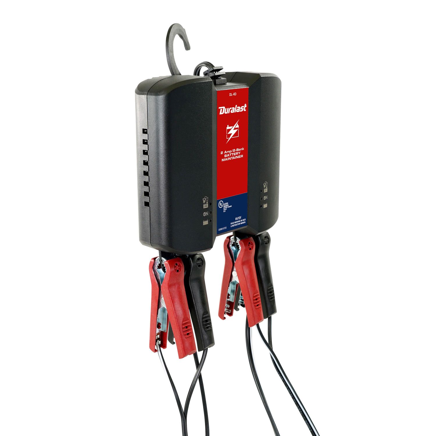 Cargador de Bateria Duralast de 4 Amps y 6 a 12 olts DL-4D