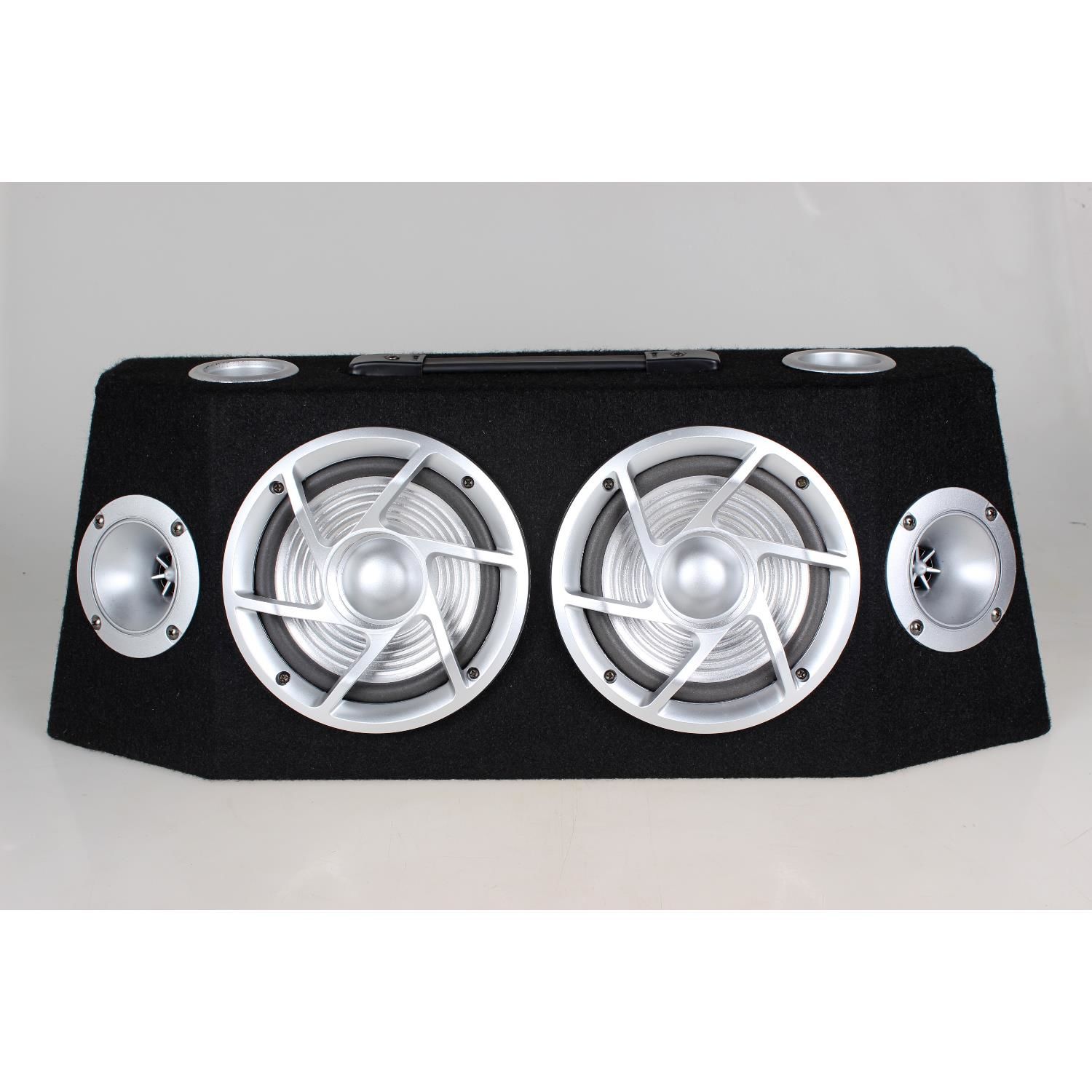 Senon Audio Cajón de 6.5 pulg. con altavoces