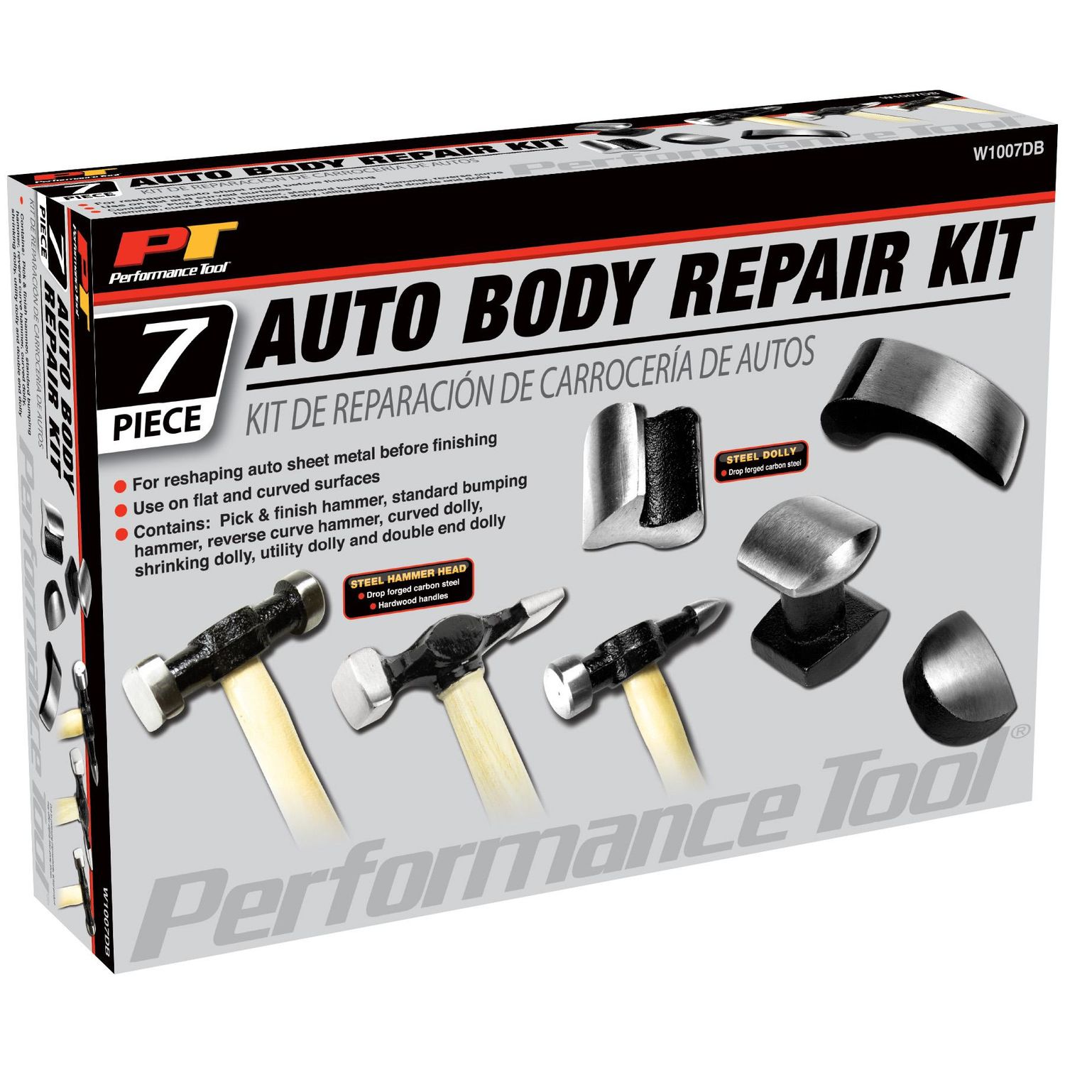 Kit de herramientas de servicio de batería de automóvil, juego de  mantenimiento de batería de vehículo de 7 piezas con bolsa de  almacenamiento