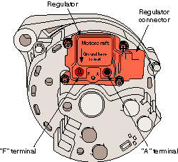 Ford internal voltage regulator #5