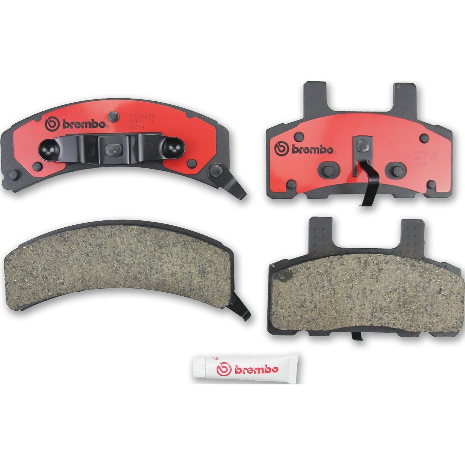 Amazon Com Brembo P37017n Ceramic Brake Pads Automotive