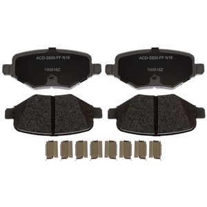ACDelco Advantage Ceramic Disc Brake Pad Set 14D1377CH for Ford Police Interceptor Utility