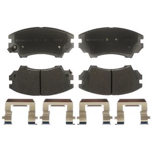 ACDelco Silver Ceramic Disc Brake Pad Set 14D1404CHF1 for Chevrolet Camaro