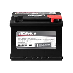 ACDelco Advantage Battery BCI Group Size 47 630 CCA 47S for Hyundai Accent