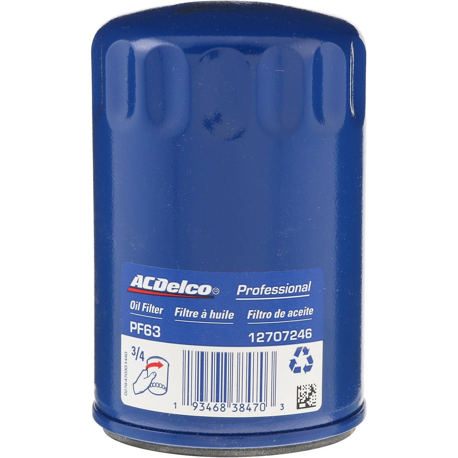 ACDelco Oil Filter PF63