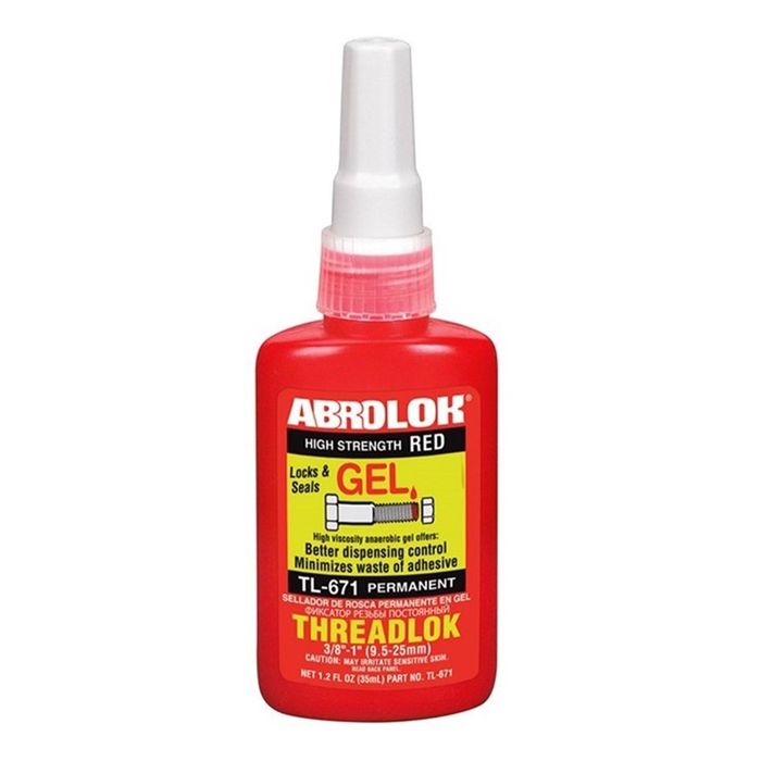 ABRO Red Thread Locker High Strength 50ml