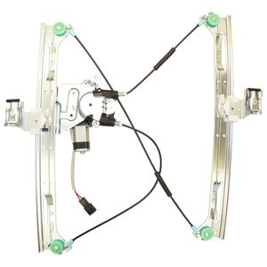 Front Passenger Side Power Window Regulator With Motor - Compatible With 2002-2009 Trailblazer, Envoy, Bravada & More