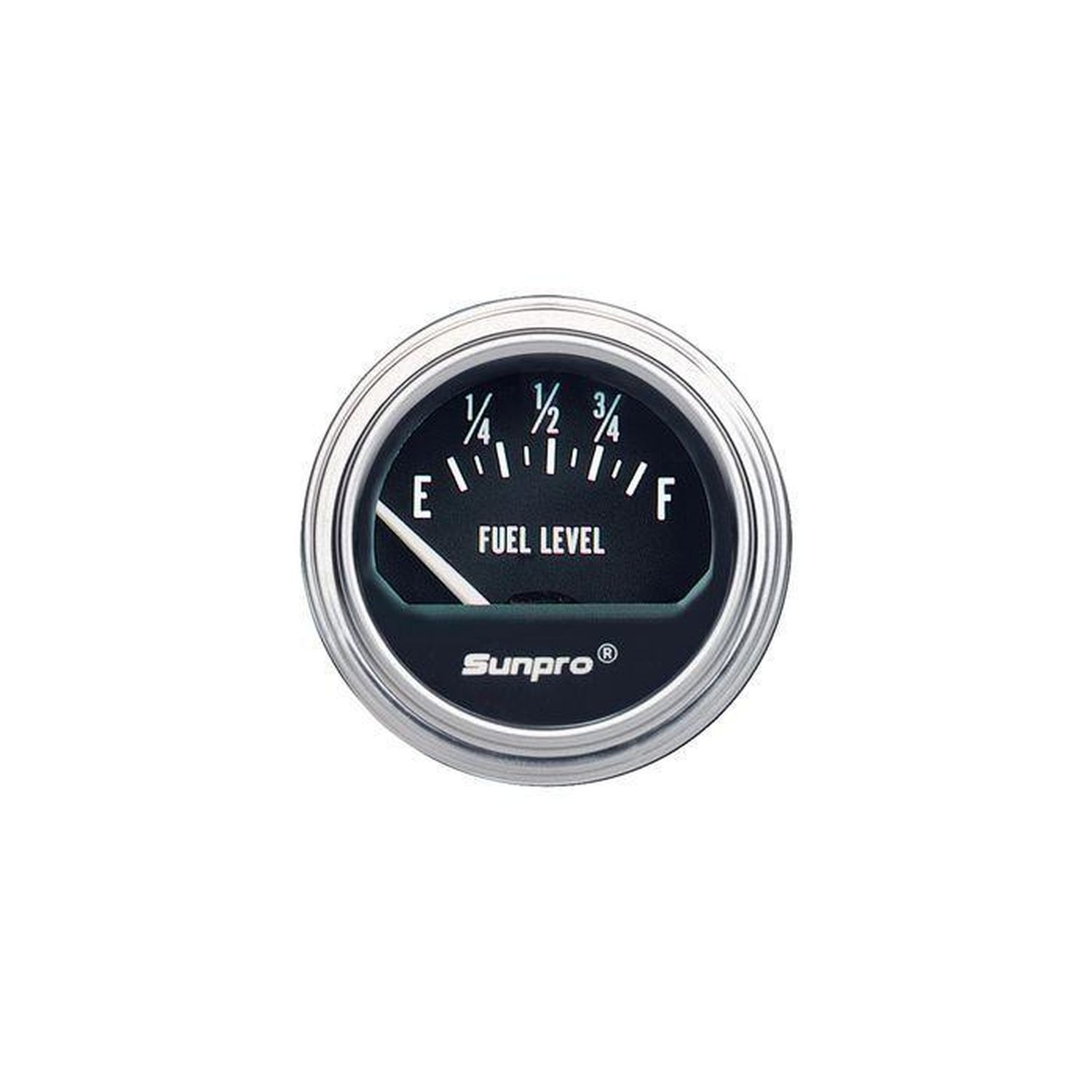 Sunpro Black Electrical Fuel Gauge