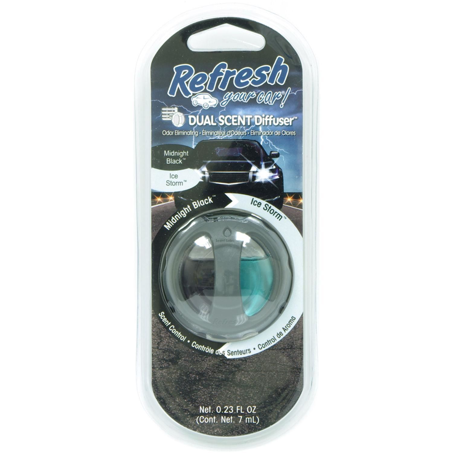 California Scents California Scents Vent Clip Dual Scent Midnight Black And Ice Storm Air Freshener