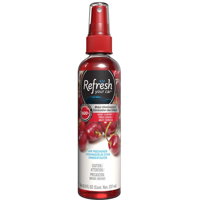 Refresh Your Car Odor Eliminator New Car Air Freshener 8oz