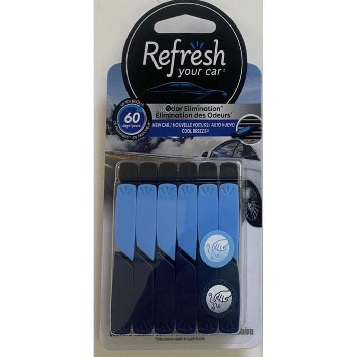 Refresh Your Car Summer Breeze Gel Car Air Freshener, 8 oz. Can