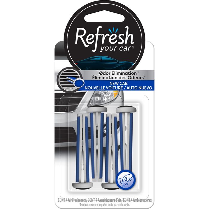 Refresh Your Car Vent Air Freshener (New Car /Cool Breeze Scent, 6 Pack)  09413T - The Home Depot