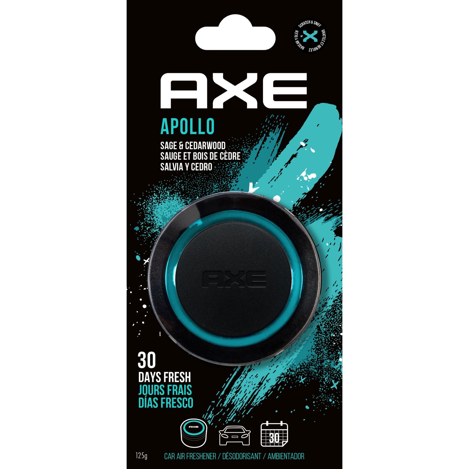 Axe Auto Air Fresheners Can Apollo Air Freshener Can