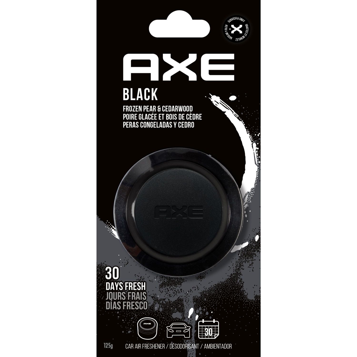 Axe Auto Air Fresheners Frozen Pear and Cedarwood Air Freshener Can