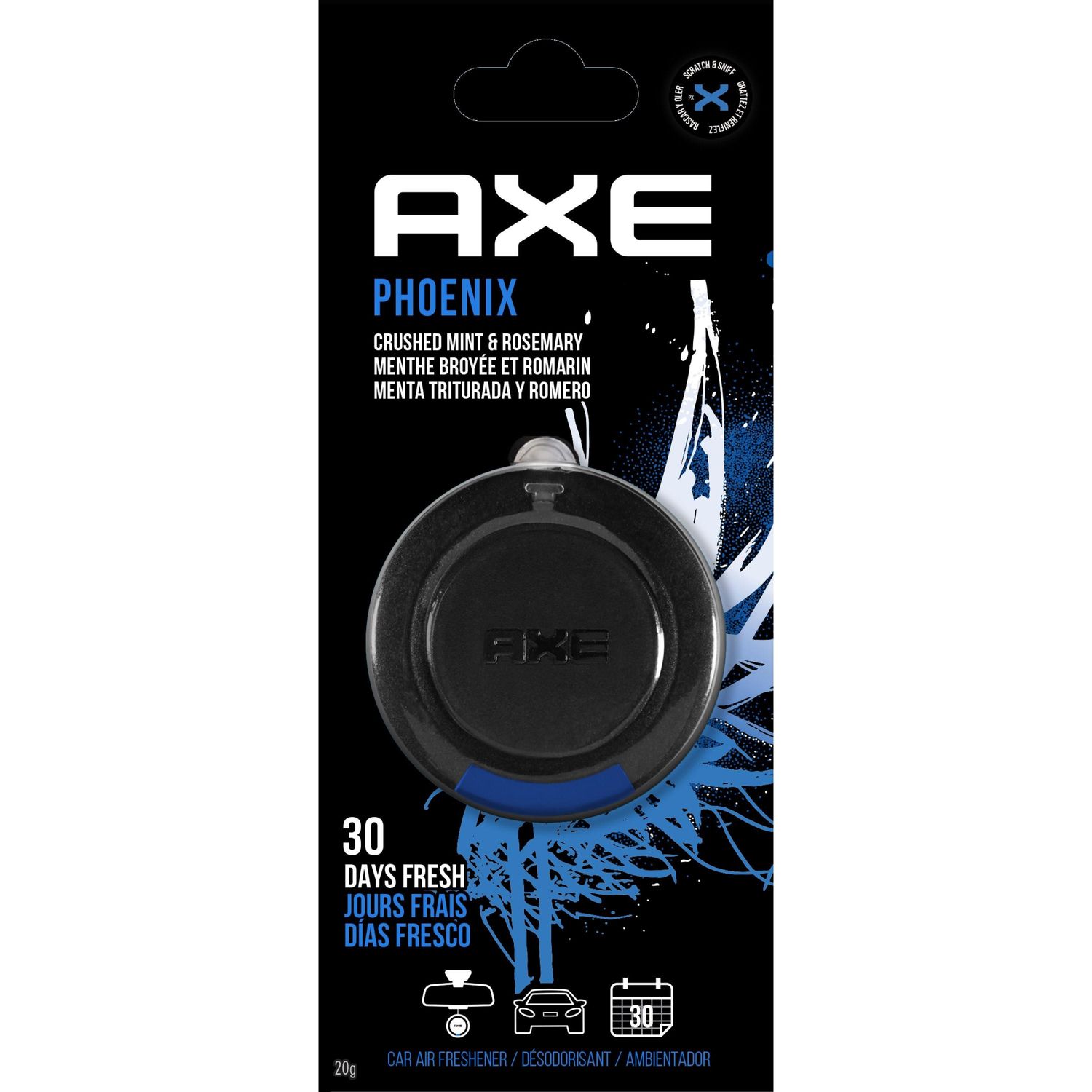 Axe Auto Air Fresheners Hanging Disc Phoenix Air Freshener