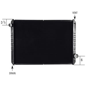 Duralast Radiator 2001-1506