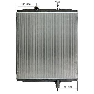 Duralast Radiator 2001-3704P for Peterbilt 389