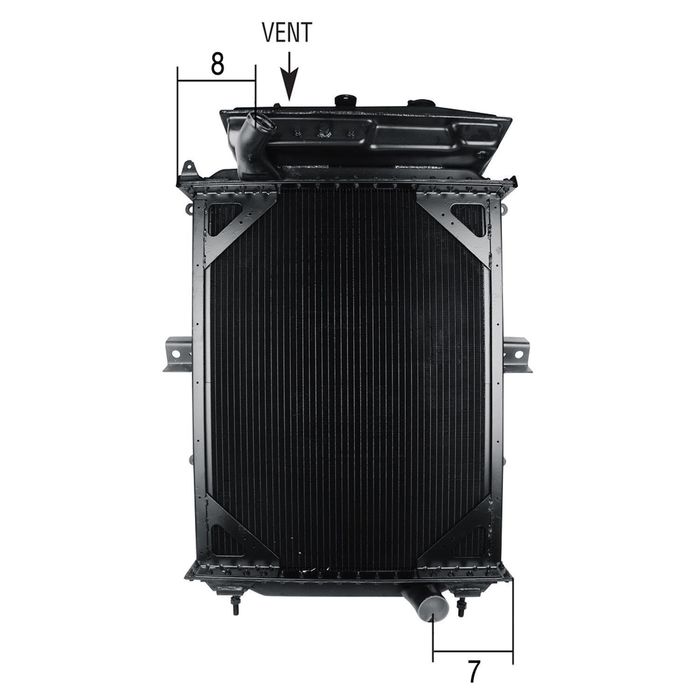 Duralast Radiator 2101-2503