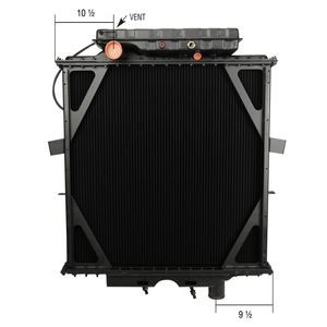 Duralast Radiator 2101-3702 for Peterbilt 379