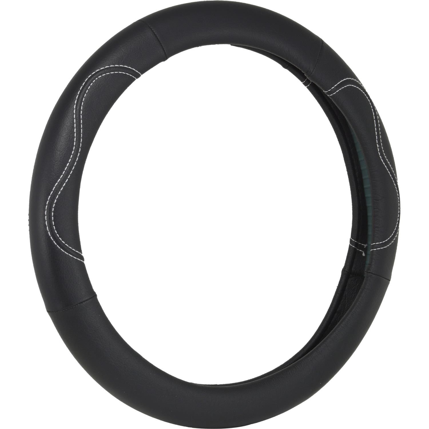 Bell Automotive Black Fine Stitch Steering Wheel Cover