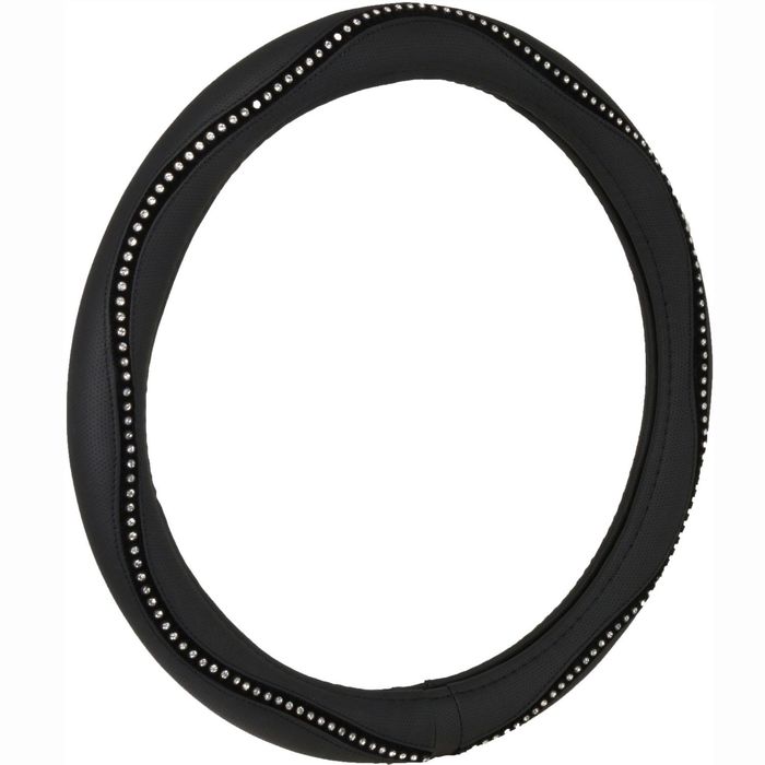 Bell Automotive Black Bling Steering Wheel Cover