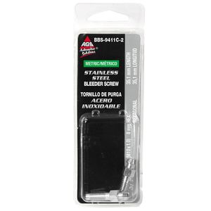 AGS M7 x 1in Stainless Steel Bleeder Screw for Ford Focus