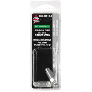 AGS M10 x 1 1/4 Bleeder Screw for Ford Focus
