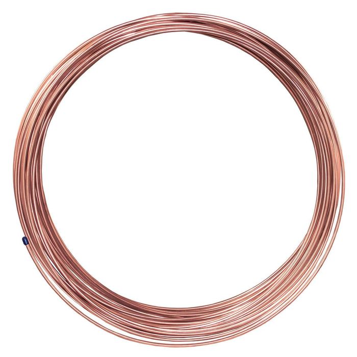 AGS NiCopp 3/16in X 100ft Nickel - Copper Brake Line Tubing Coil