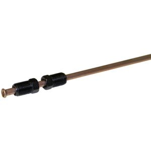 AGS 3/16in X 30in M10 - 1in Nickel - Copper Japanese Tube Nuts Brake Line