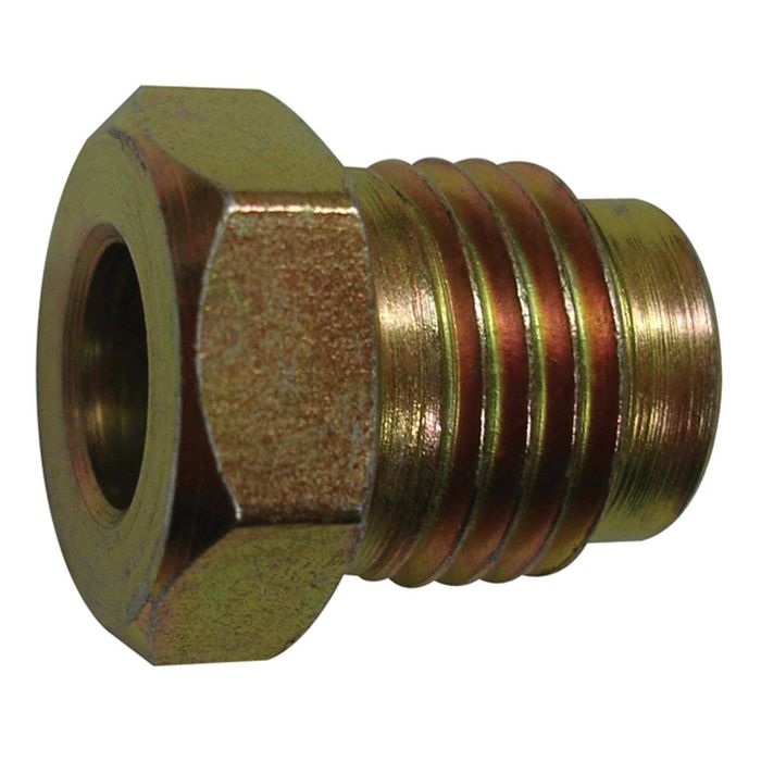 Brass Adapter, Female(3/8-24 Inverted), Male(3/8-24 Bubble) – AGS Company  Automotive Solutions