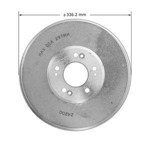 Duralast Brake Drum 24200