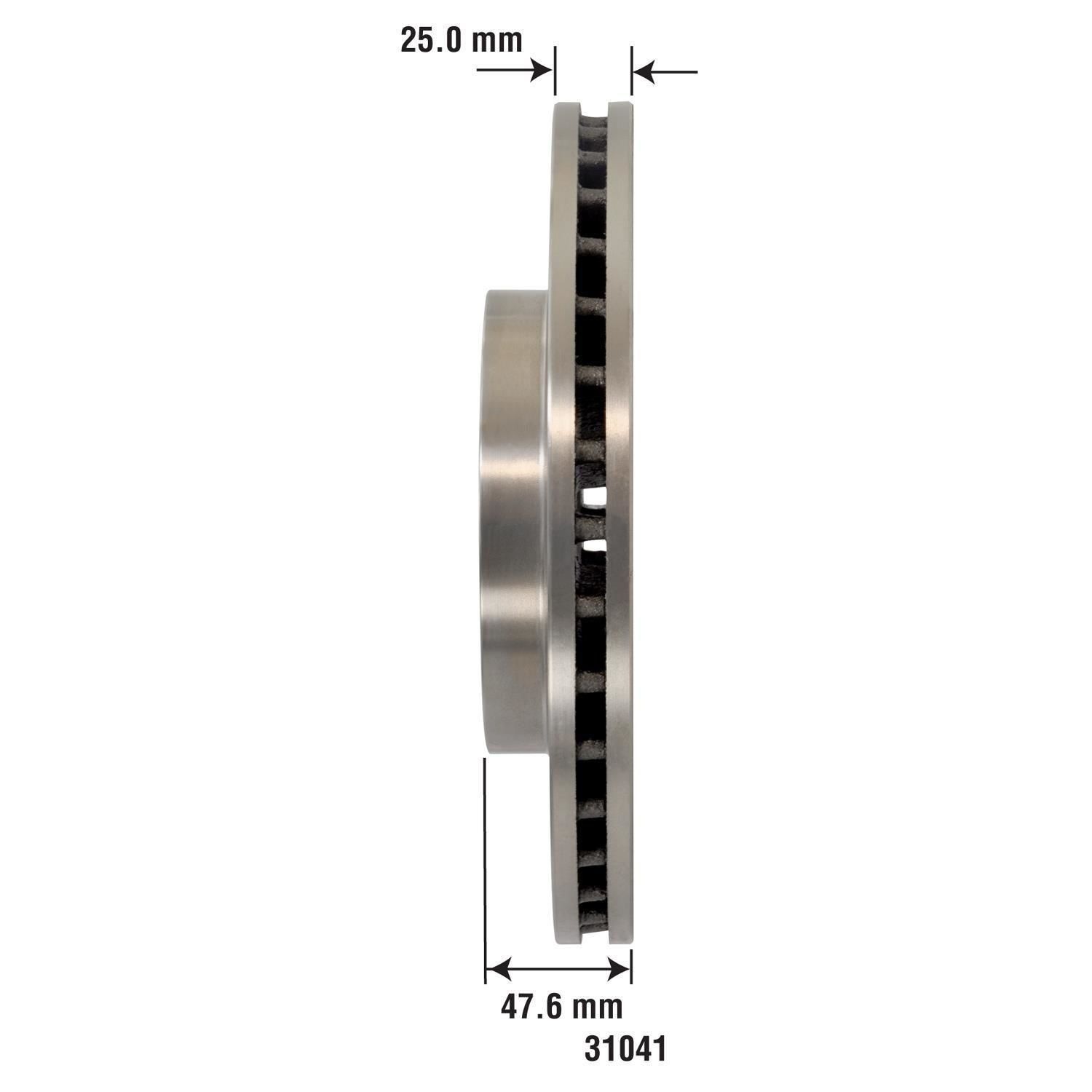 Duralast Brake Rotor 31041